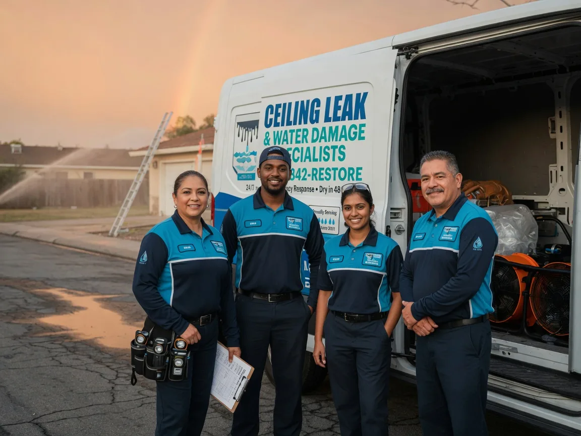 Ceiling Leak Cleanup company in Poyntelle, PA