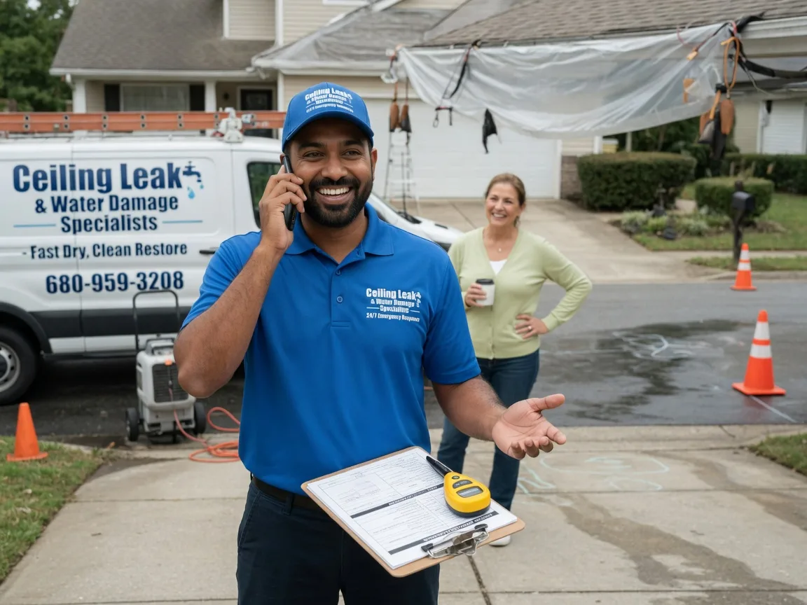 Ceiling Leak Cleanup Poyntelle, PA FAQs